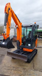 Kubota KX027-4 Rubber Tracked Mini Excavator
